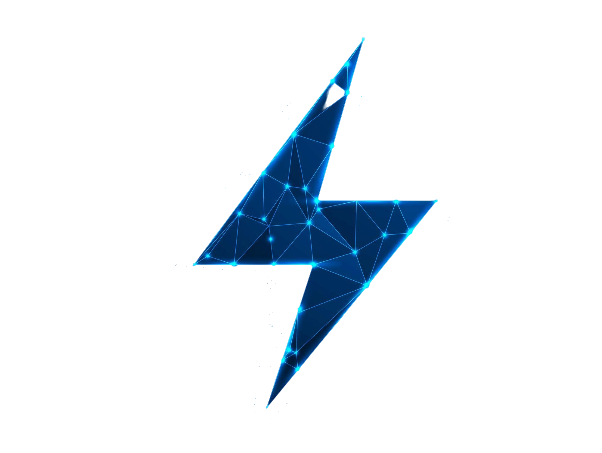 3d-low-poly-blue-lightning-bolt-tecnologia-energia-electrica-icono-innovacion-digital-abstracto