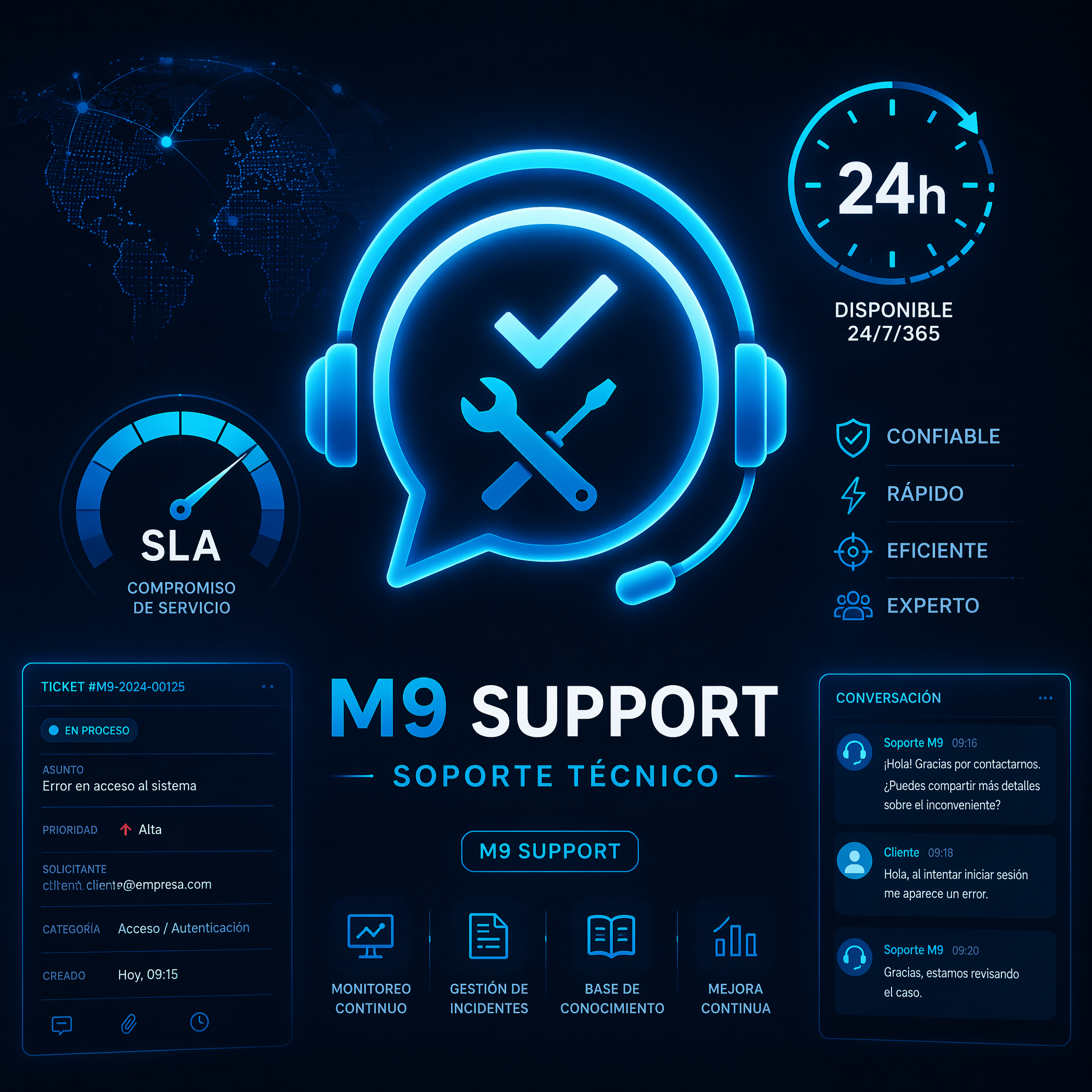 M9 SUPPORT — Bono 10h